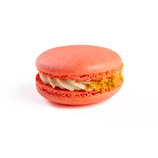 box of Biscoff macarons