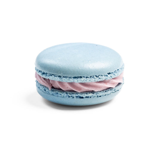 blueberry macaron